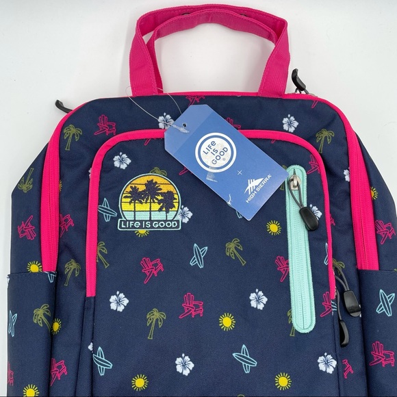 Life is good X High Sierra laptop backpack NWT - Picture 3 of 9